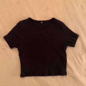 Uniqlo Ribbed Tee